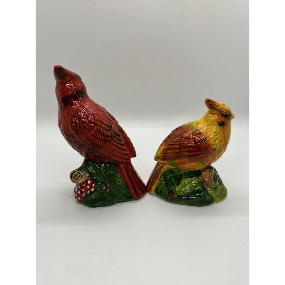 Cardinal Salt And Pepper‎ Shakers By Noble Excellence